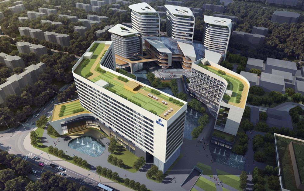 希尔顿酒店及希尔顿花园酒店效果图.jpg 希尔顿酒店及希尔顿花园酒店效果图.jpg